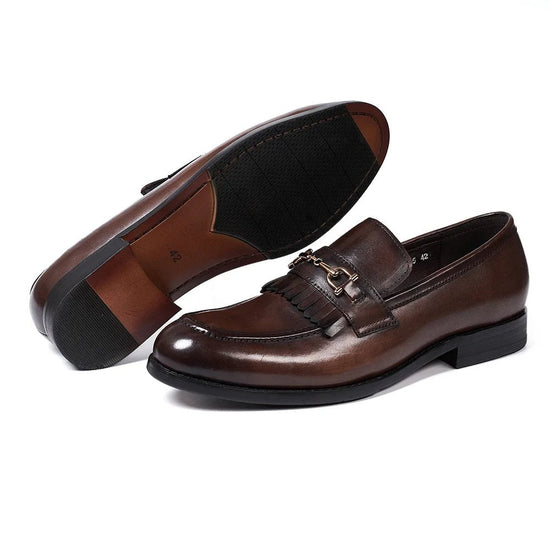 Leonardo classic wedding leather shoes