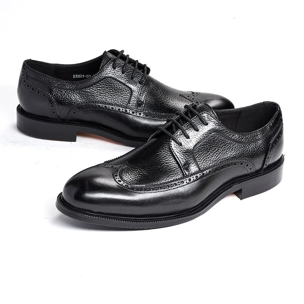 Leonardo formal genuine leather shoes