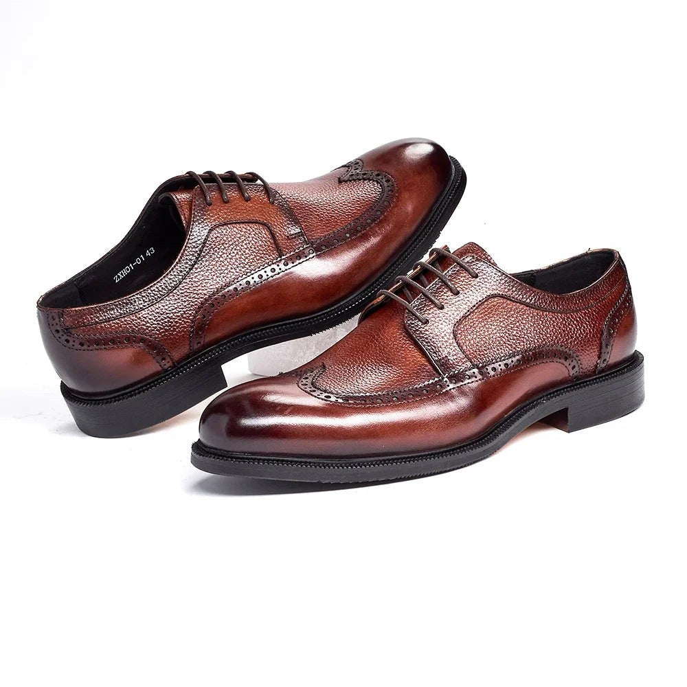 Leonardo formal genuine leather shoes