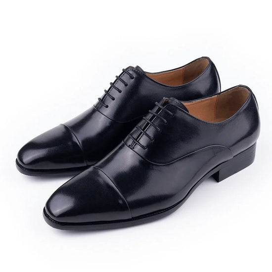 Leonardo gentleman oxford genuine leather shoes