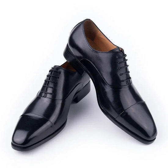 Leonardo gentleman oxford genuine leather shoes