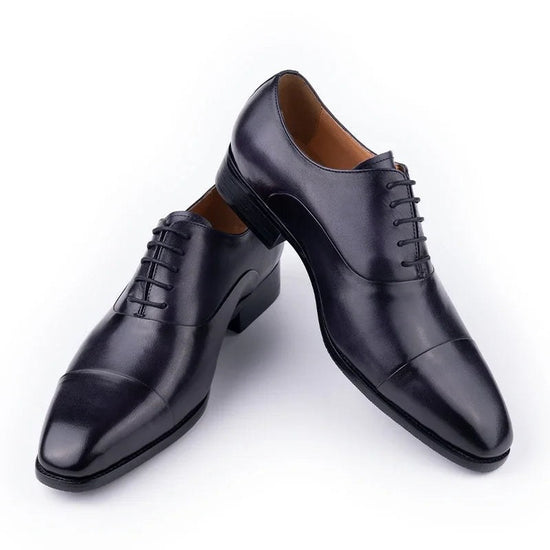 Leonardo gentleman oxford genuine leather shoes