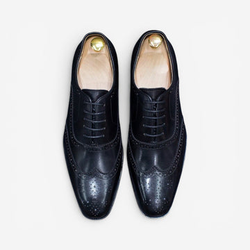 Leonardo genuine leather brogue shoes