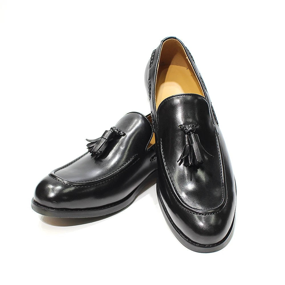 Leonardo italian style tassel loafers