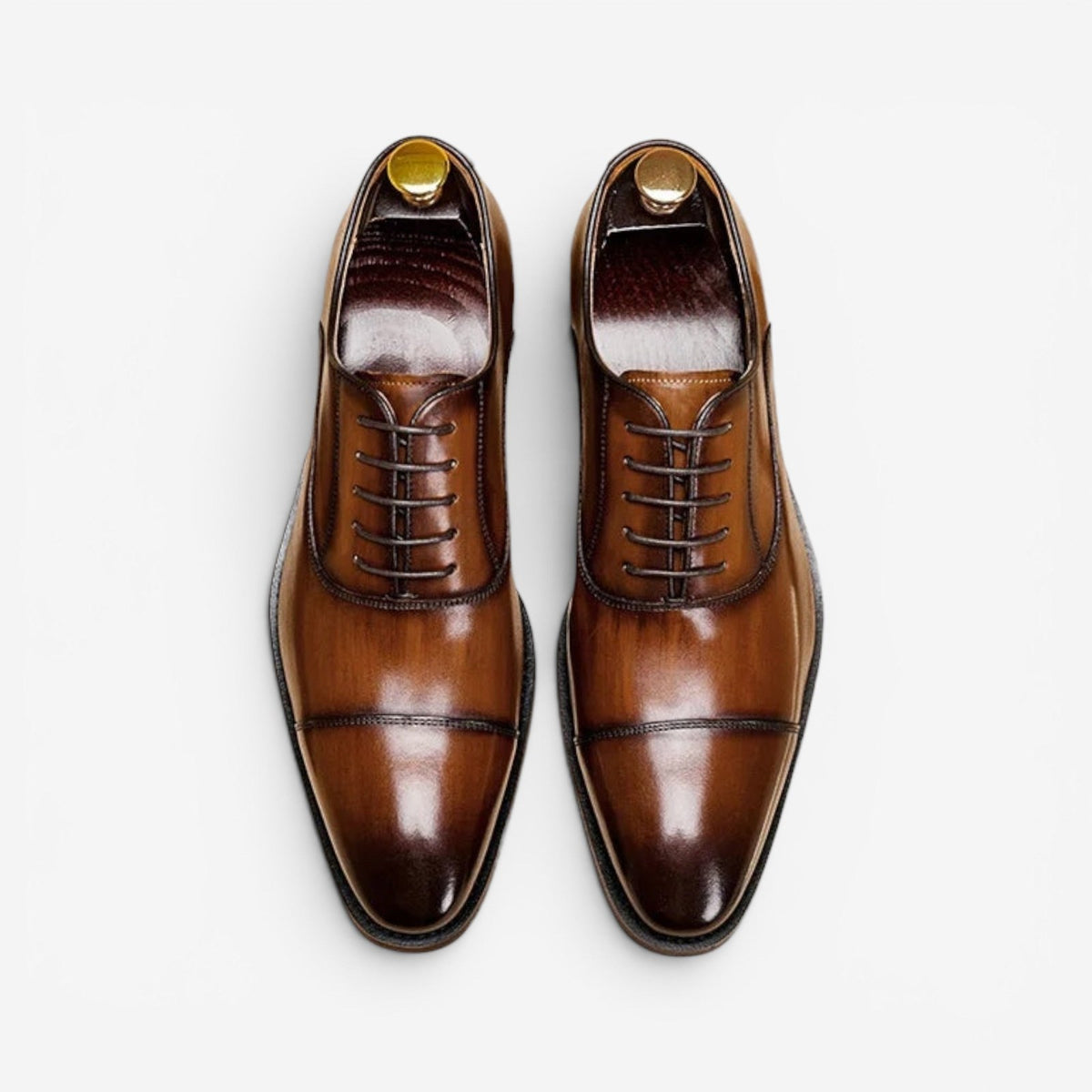 Leonardo oxford genuine leather shoes