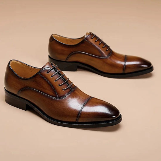 Leonardo oxford genuine leather shoes