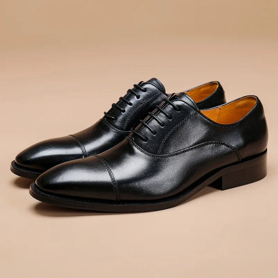 Leonardo oxford genuine leather shoes