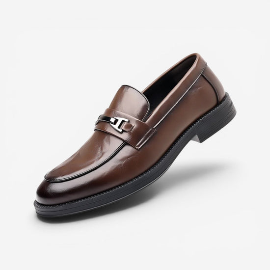 Leonardo slip-on business loafers
