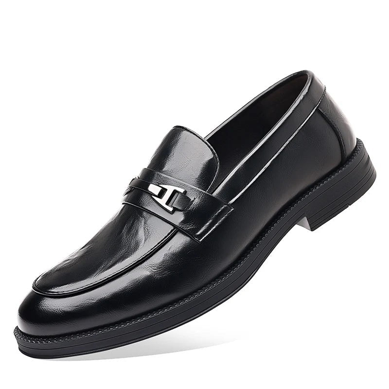 Leonardo slip-on business loafers