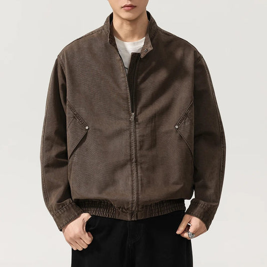 Leonardo spring washed cotton jacket