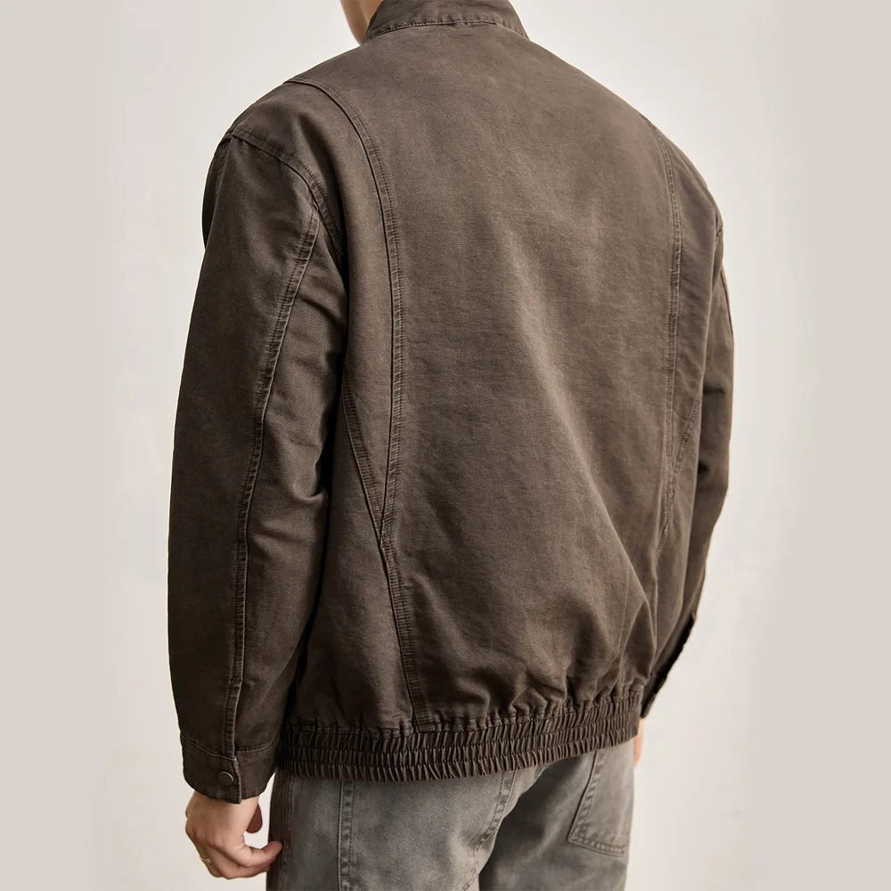 Leonardo spring washed cotton jacket