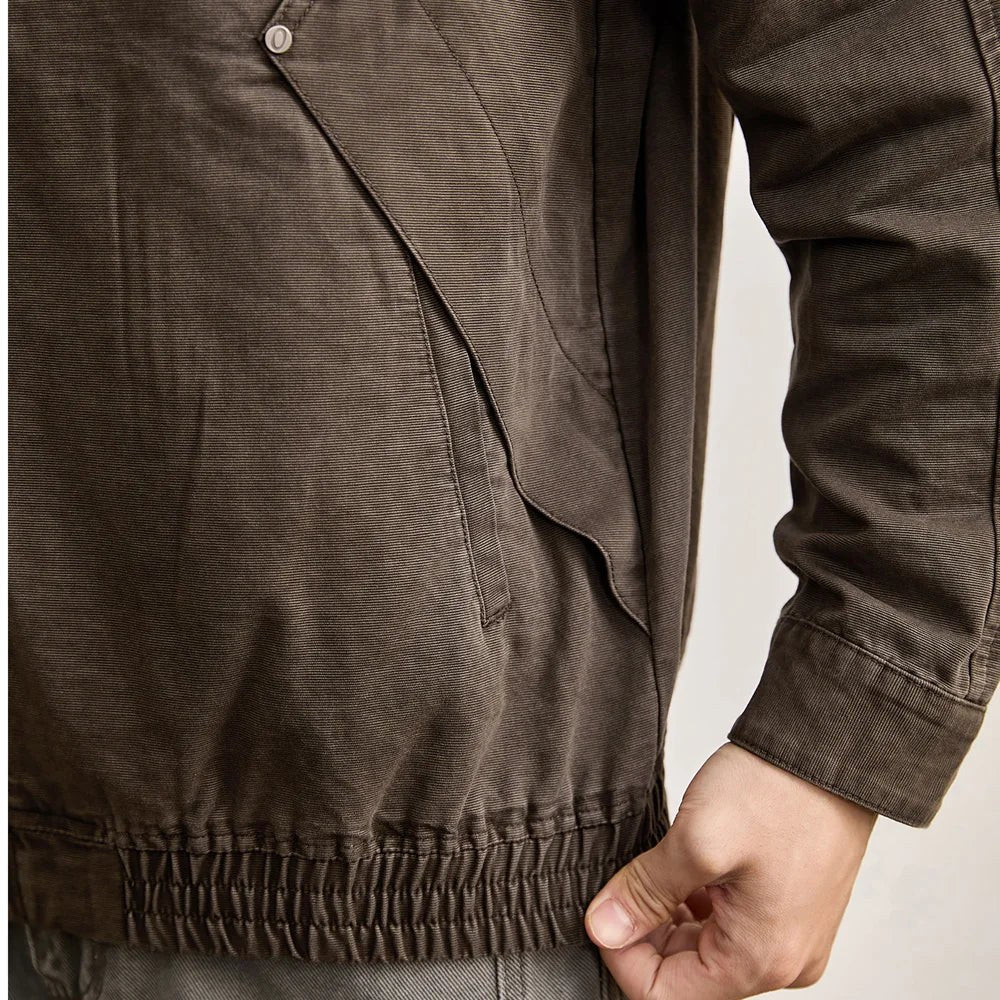 Leonardo spring washed cotton jacket