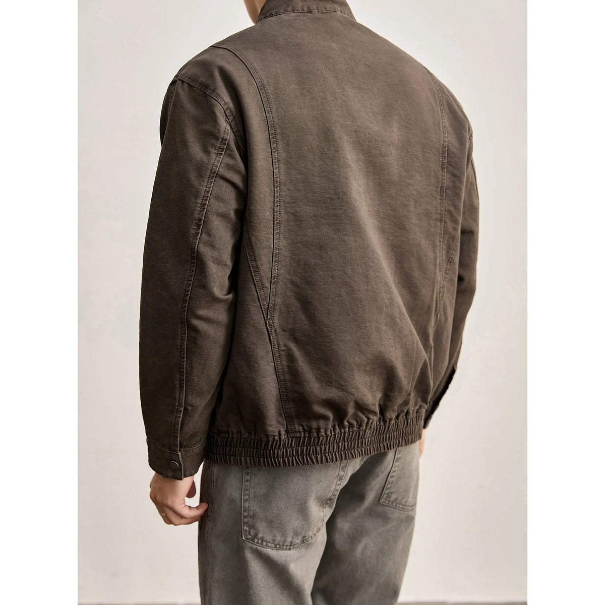 Leonardo spring washed cotton jacket