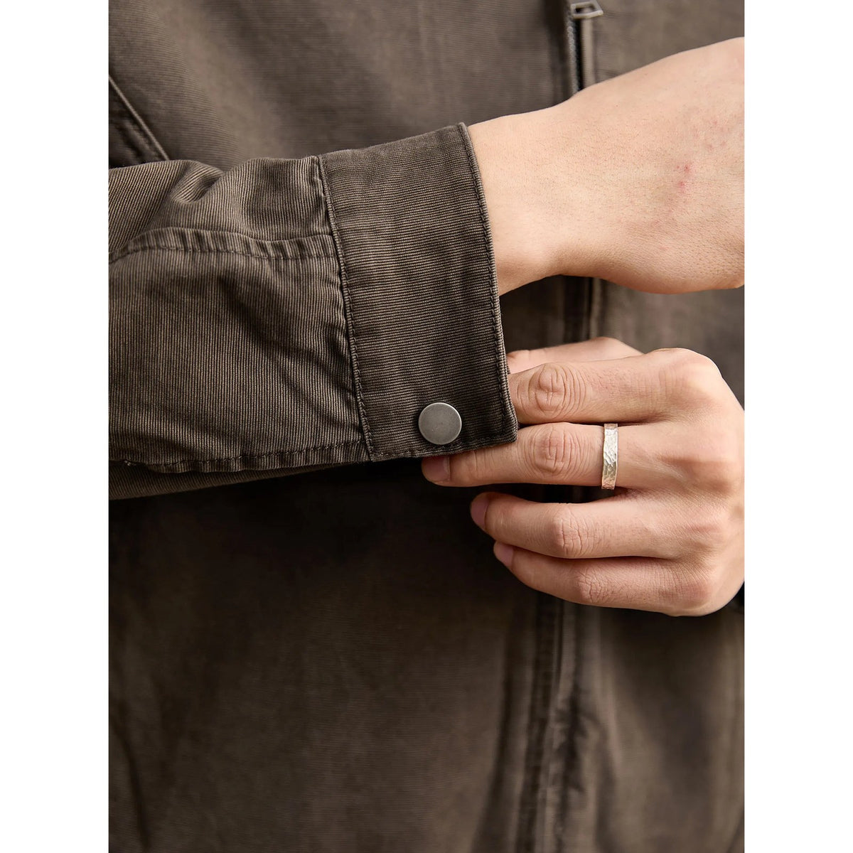 Leonardo spring washed cotton jacket