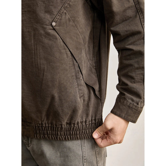 Leonardo spring washed cotton jacket