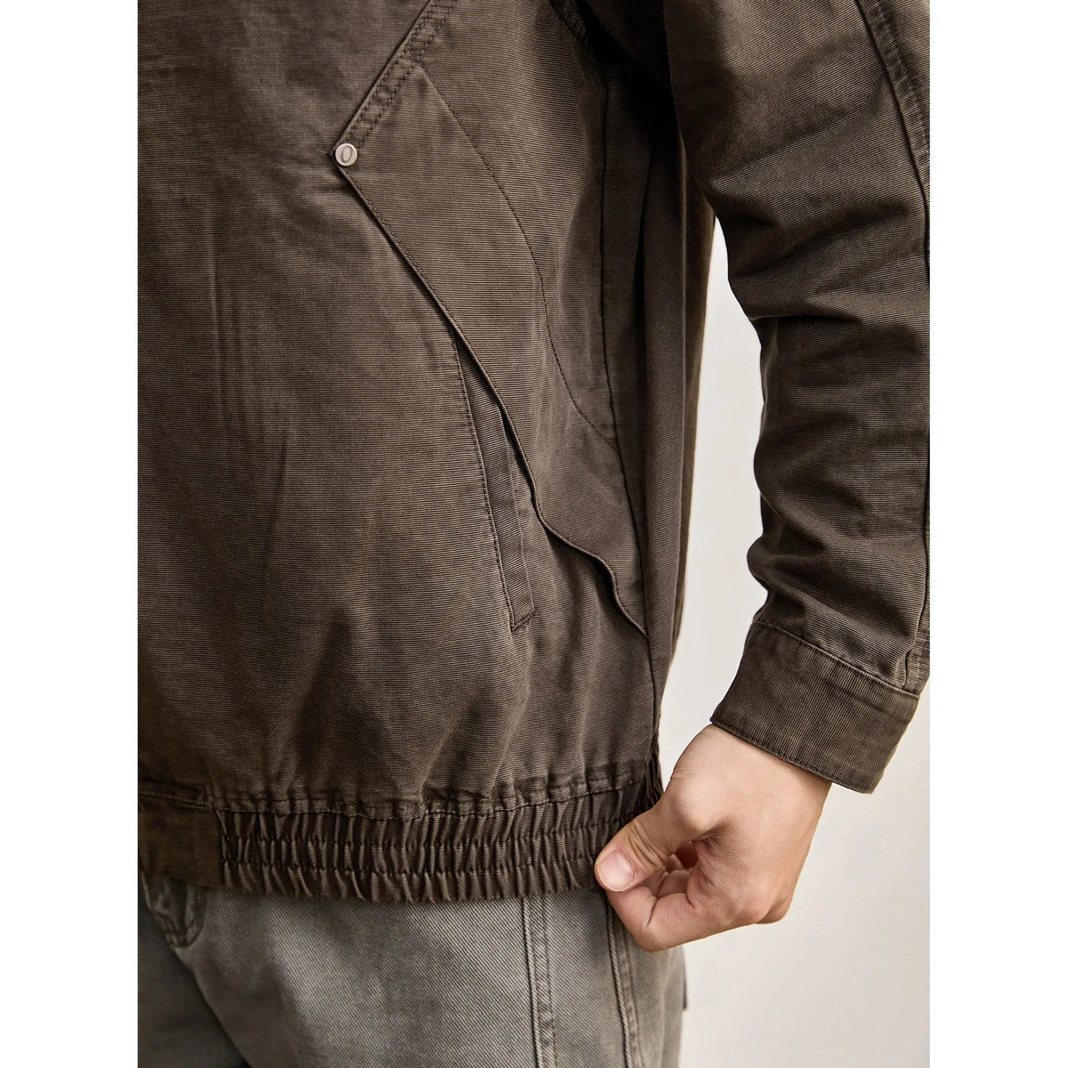 Leonardo spring washed cotton jacket