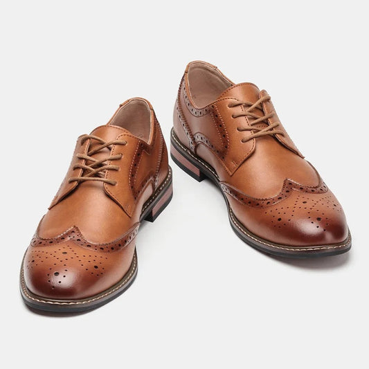 Leonardo stylish brogue elegant shoes