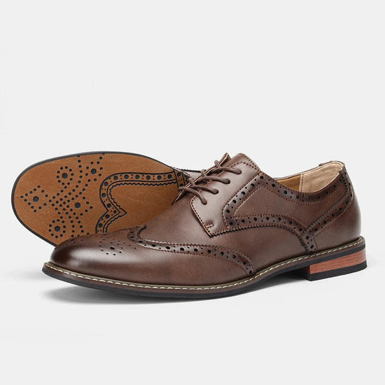 Leonardo stylish brogue elegant shoes