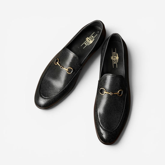 Leonardo summer leather loafers