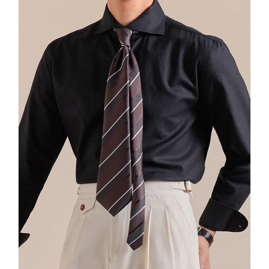Linen-cotton breathable elegant shirt