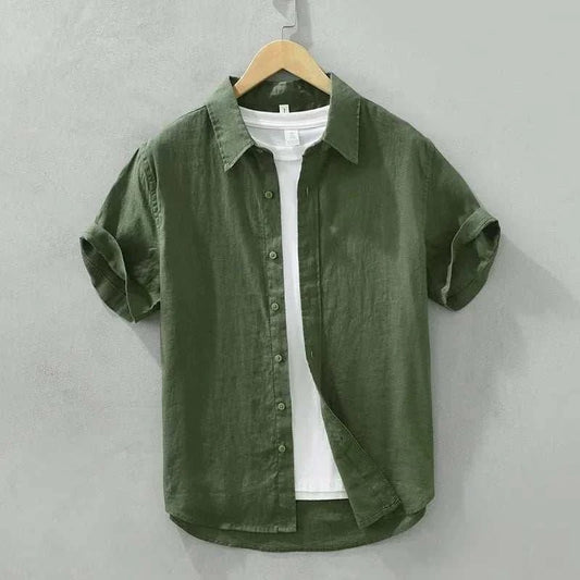 Loose short sleeve summer shirt