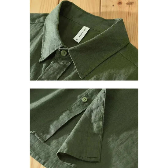 Loose short sleeve summer shirt
