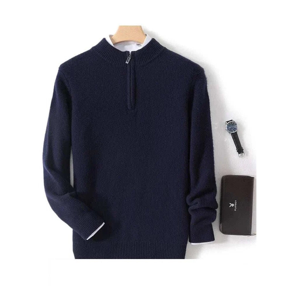 Luxury wool casual sweater