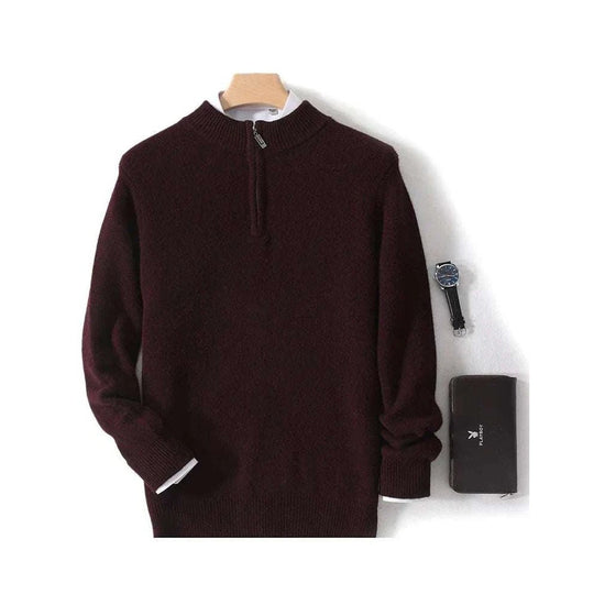 Luxury wool casual sweater