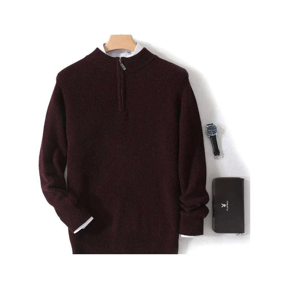 Luxury wool casual sweater