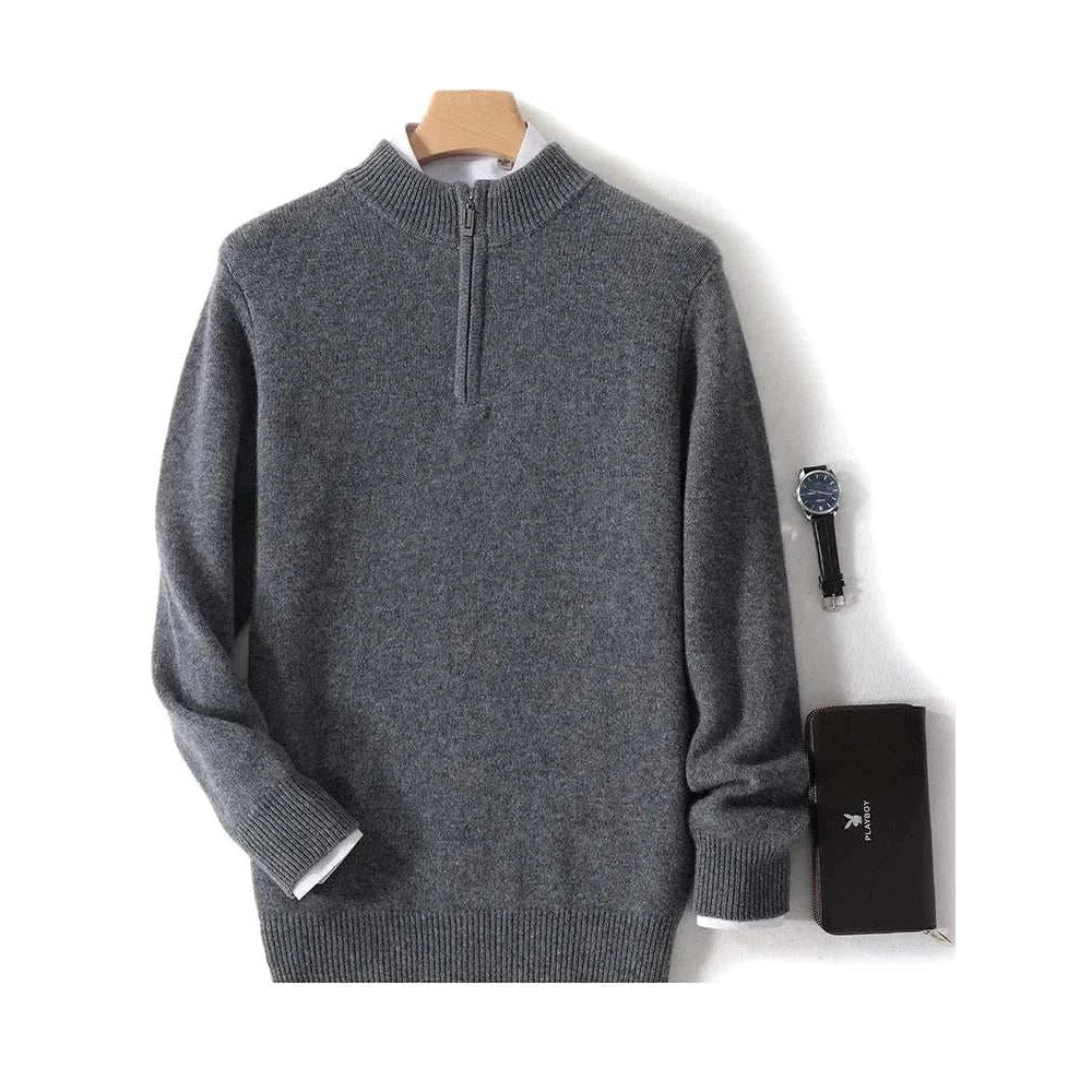 Luxury wool casual sweater