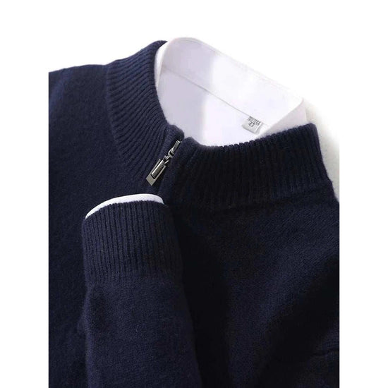 Luxury wool casual sweater