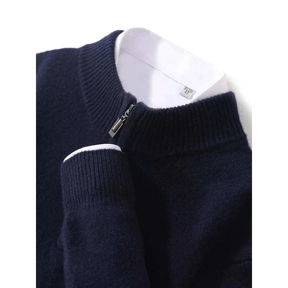 Luxury wool casual sweater