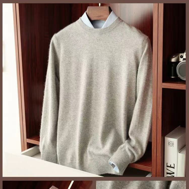 Men's autumn knitted sweater