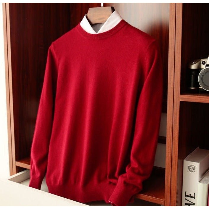Men's autumn knitted sweater
