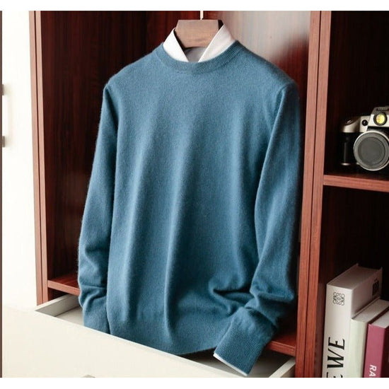 Men's autumn knitted sweater