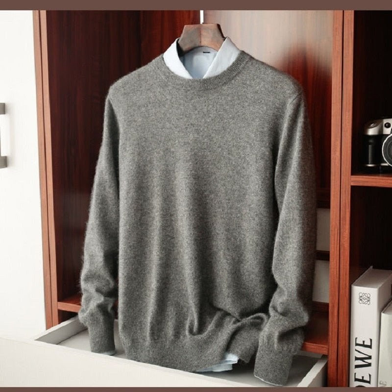 Men's autumn knitted sweater