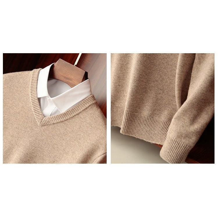 Men's autumn knitted sweater