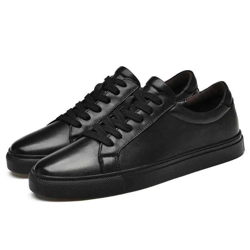 Men's breathable genuine leather casual shoes
