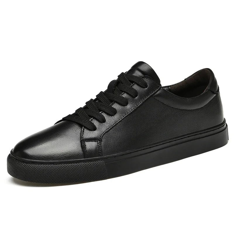 Men's breathable genuine leather casual shoes