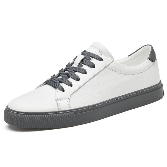 Men's breathable genuine leather casual shoes