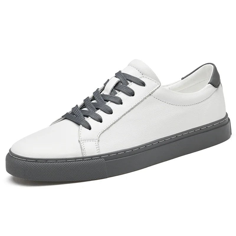 Men's breathable genuine leather casual shoes