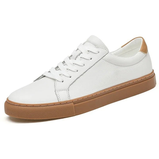 Men's breathable genuine leather casual shoes