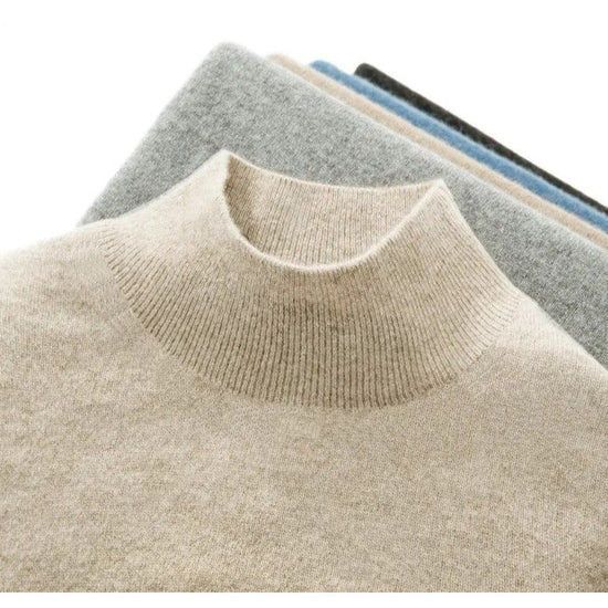 Men's Cashmere-Wool Blend Sweater