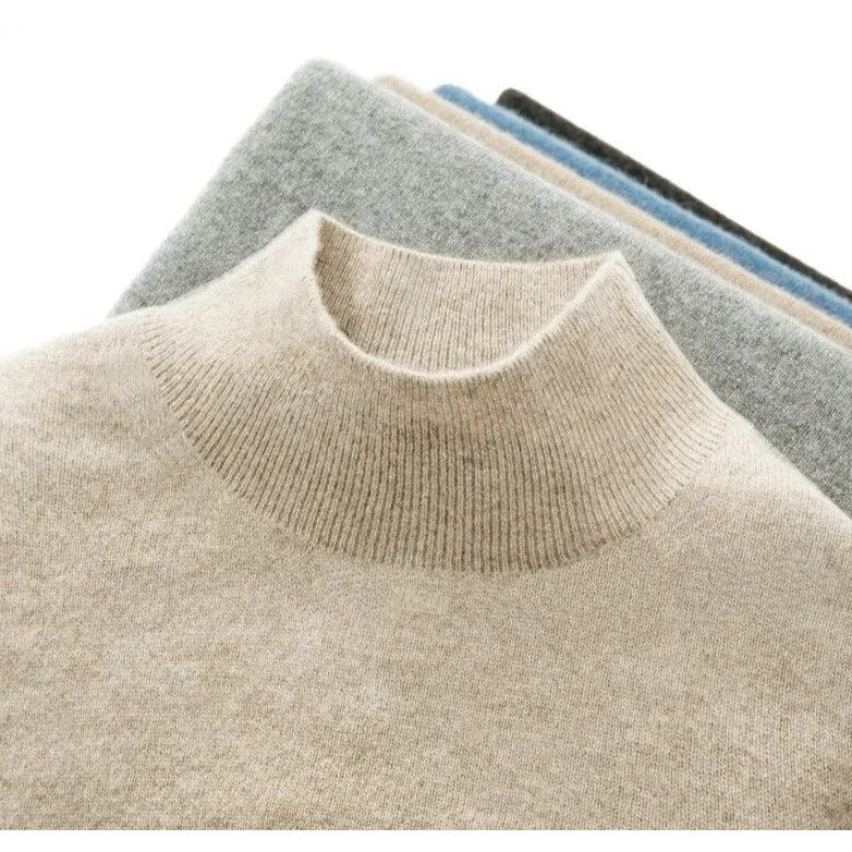 Men's Cashmere-Wool Blend Sweater