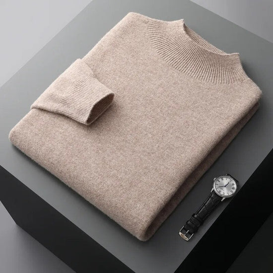 Men's Cashmere-Wool Blend Sweater