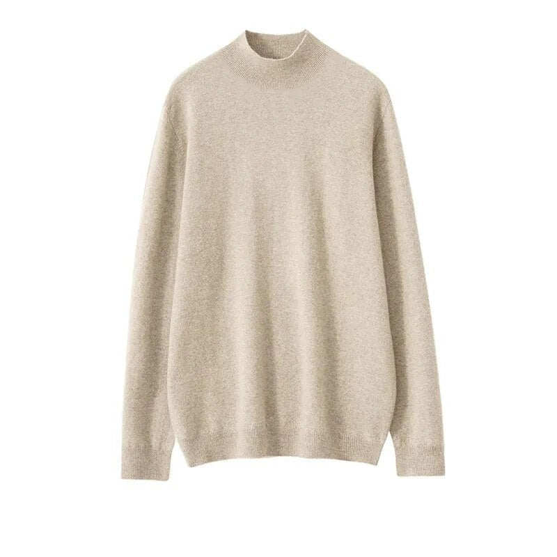 Men's Cashmere-Wool Blend Sweater