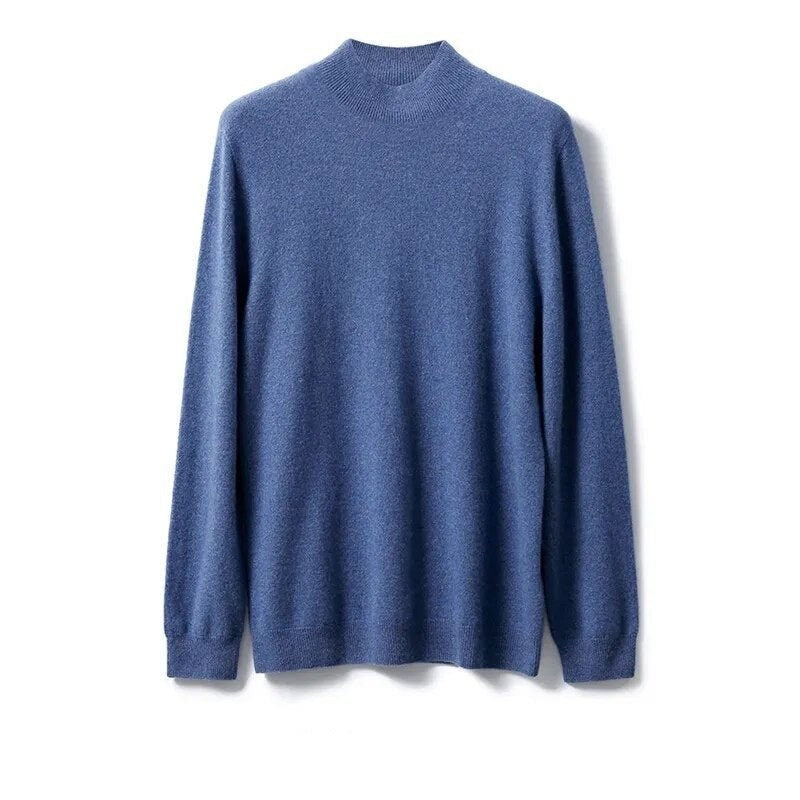 Men's Cashmere-Wool Blend Sweater