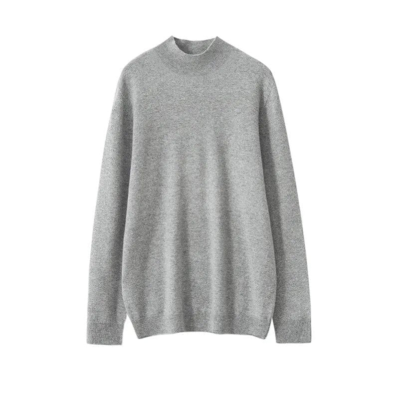 Men's Cashmere-Wool Blend Sweater