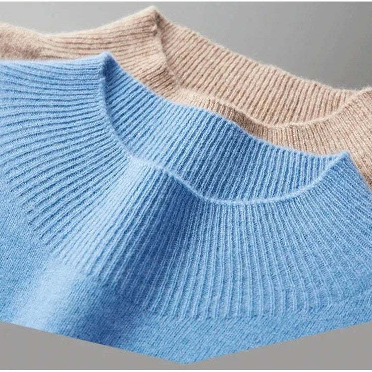 Men's Cashmere-Wool Blend Sweater