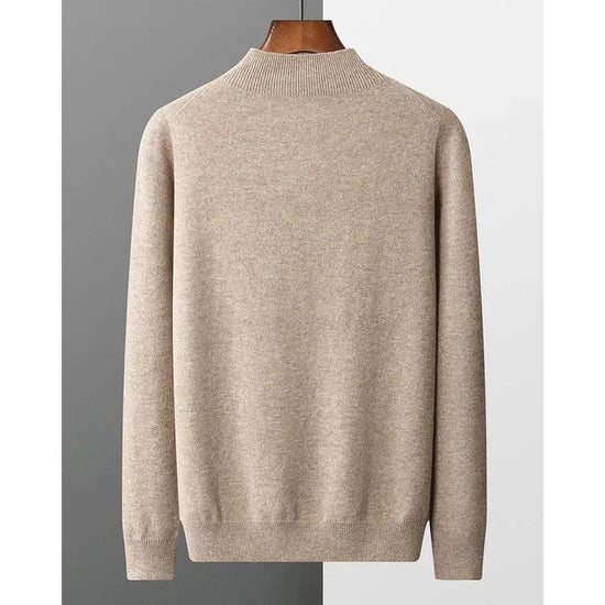 Men's Cashmere-Wool Blend Sweater